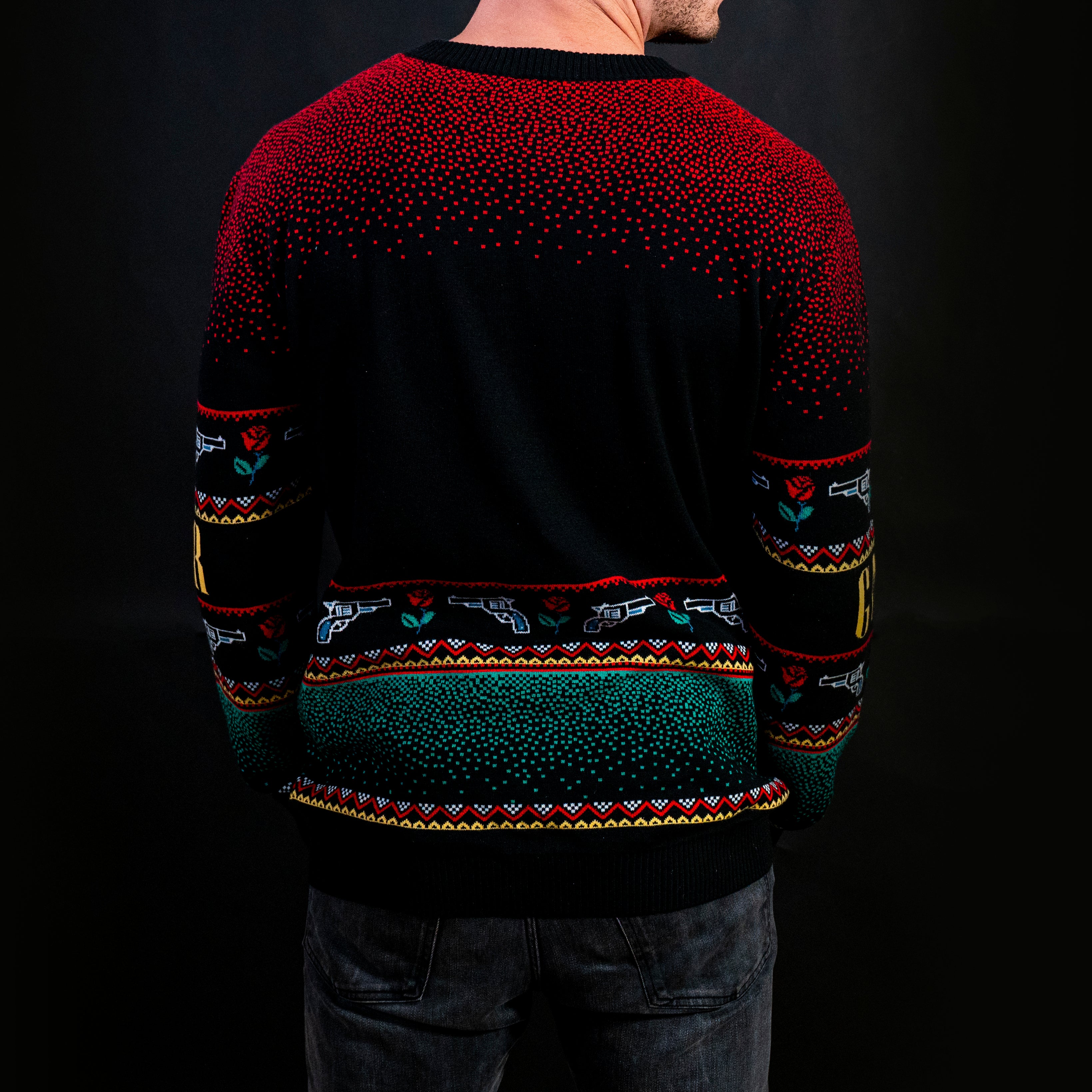 Guns n roses holiday sweater on sale