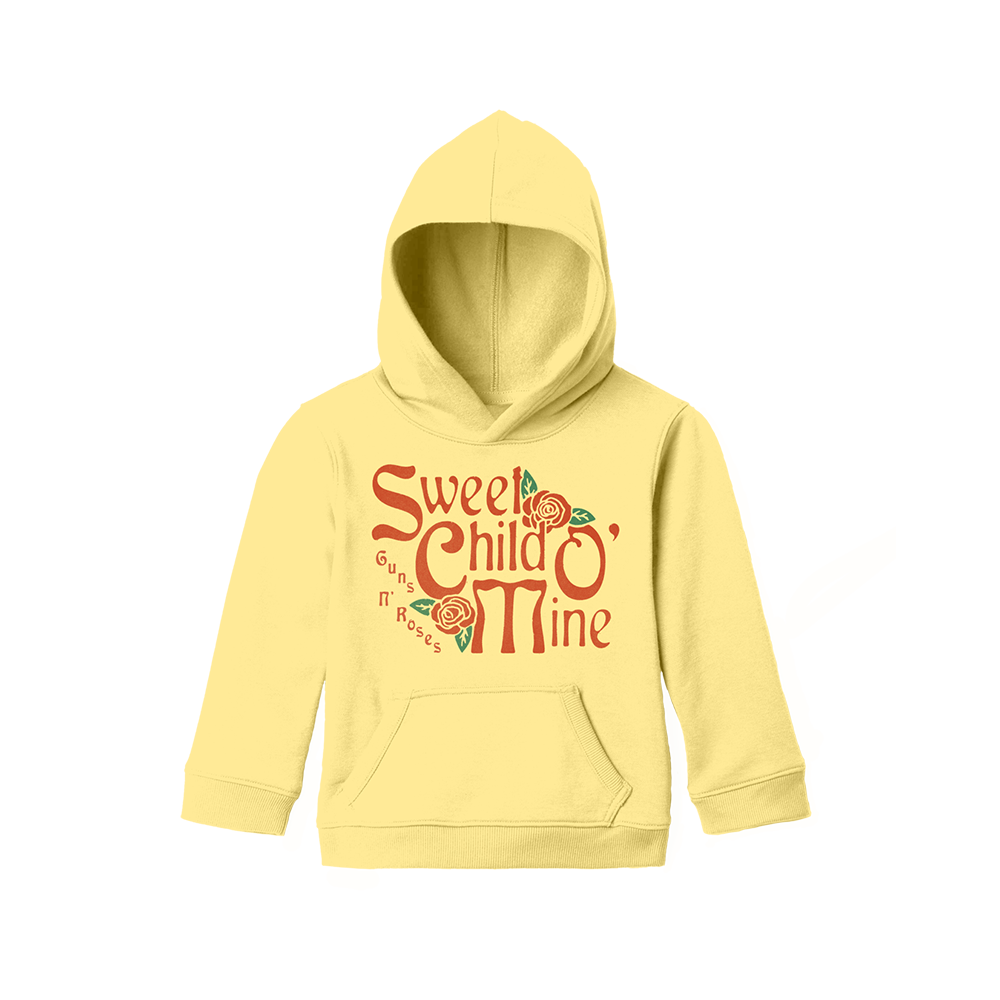 Youth yellow top hoodie