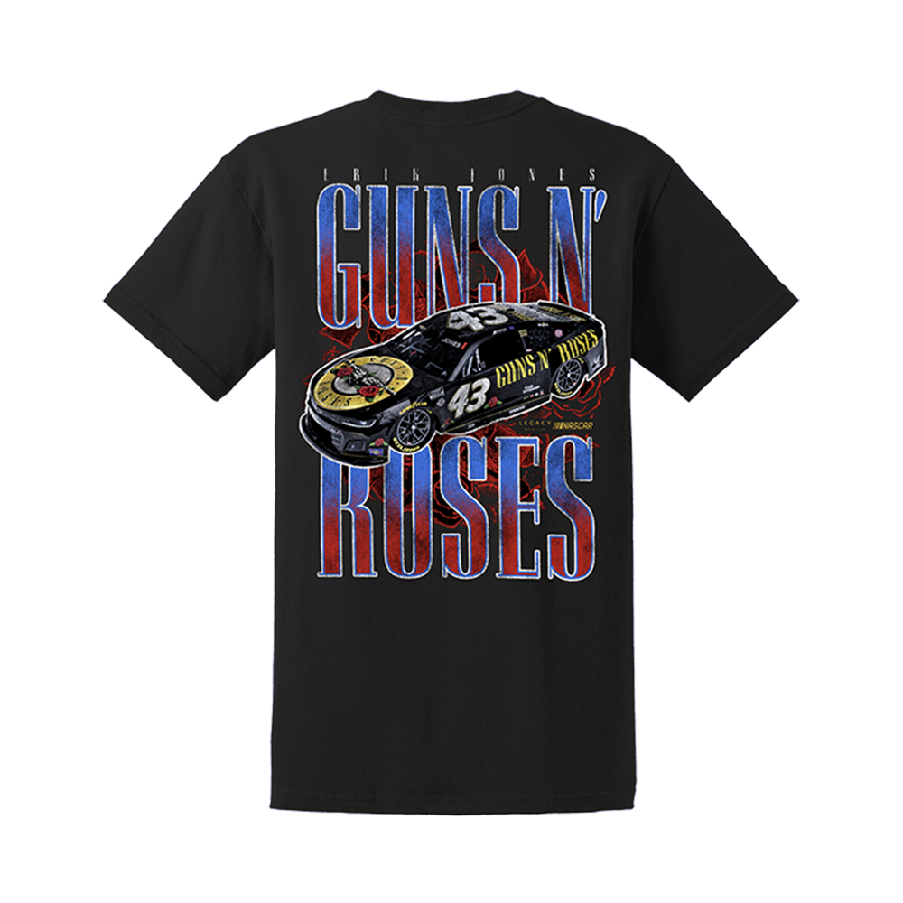 GN’R x Legacy Motor Club Erik Jones #43 T-Shirt Back