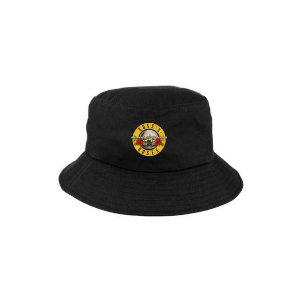 Bullet Logo Bucket Hat – Guns N' Roses Official Store